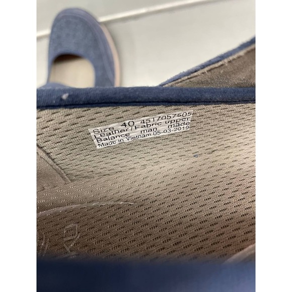 Dansko Hennie Mary Jane Flats Womens EU 40 US 9 Blue Suede Leather‎ Comfort - Picture 9 of 9